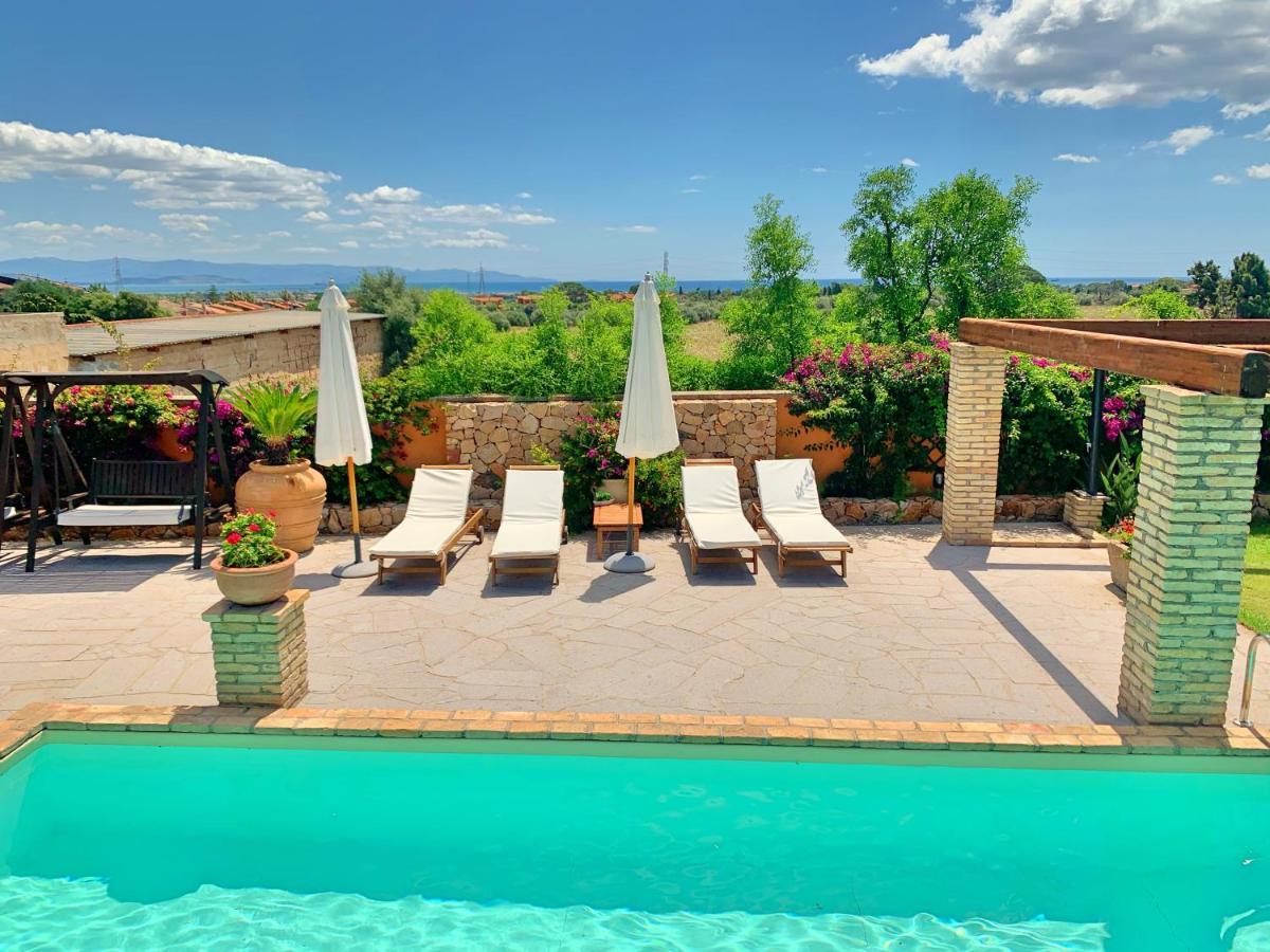 Antico Casale Del Poggio Hotel Capoterra Bagian luar foto